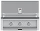 Hestan EAB36-LP 83000 BTU 36"W Liquid Propane Built-In Grill - Stainless Steel