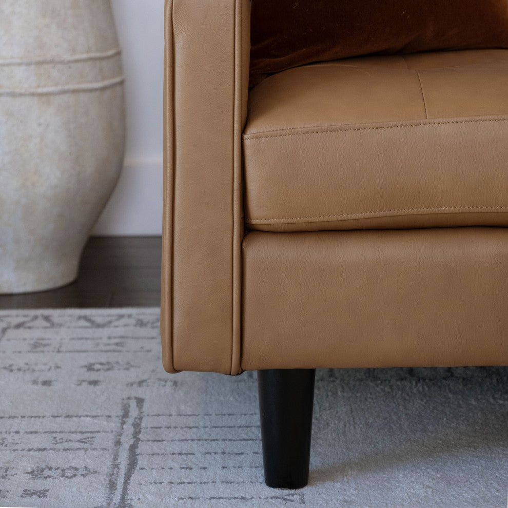 Parker Top-Grain Leather Chair
