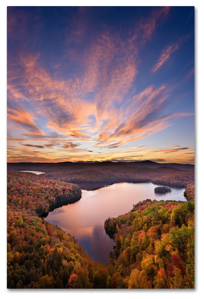 Michael Blanchette Photography 'View from the Ledge' Canvas Art, 30"x47"