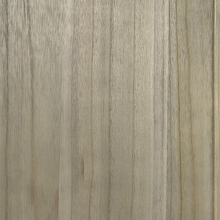 Set of Two Wood and Cane Storage Boxes