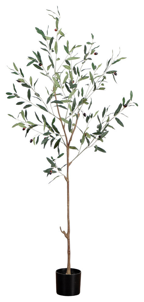 5ft. Artificial Slim Minimalist Olive Tree