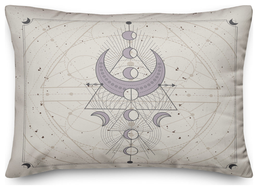 Mystic Moon 1 14"x20" Spun Poly Pillow