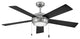 Hinkley Croft 52" Integrated LED Indoor Ceiling Fan, Brushed Nickel
