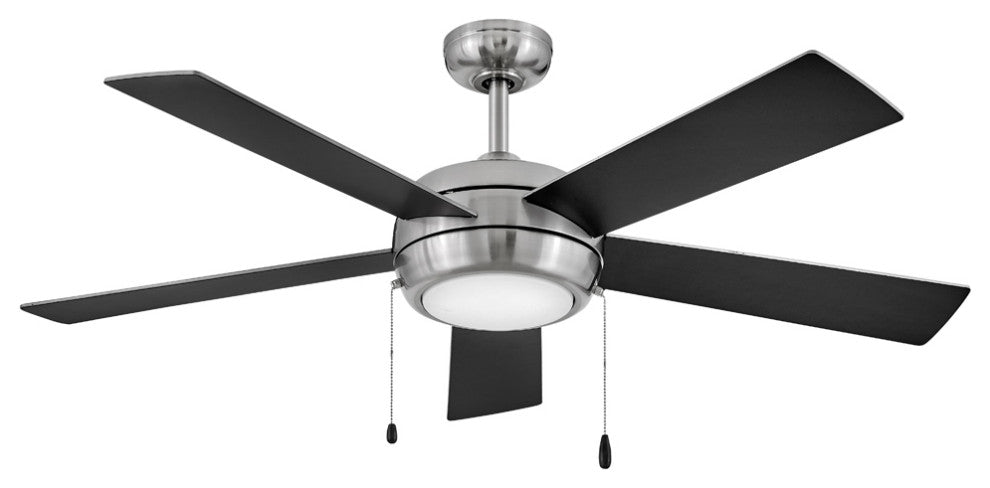 Hinkley Croft 52" Integrated LED Indoor Ceiling Fan, Brushed Nickel