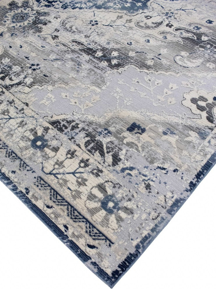 Noori Rug High-low Rosalee Silver/Ivory Rug