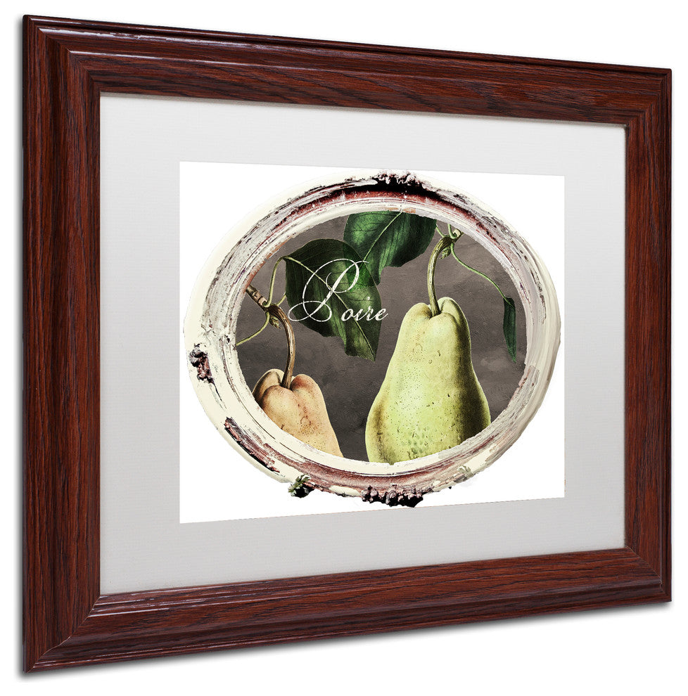 Color Bakery 'Paris in Frames 9' Matted Framed Art, Wood Frame, White Mat, 14x11