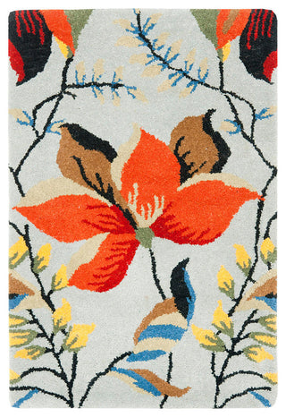 Safavieh Soho Soh771A Floral Rug, Blue/Multi, 3'6"x5'6"