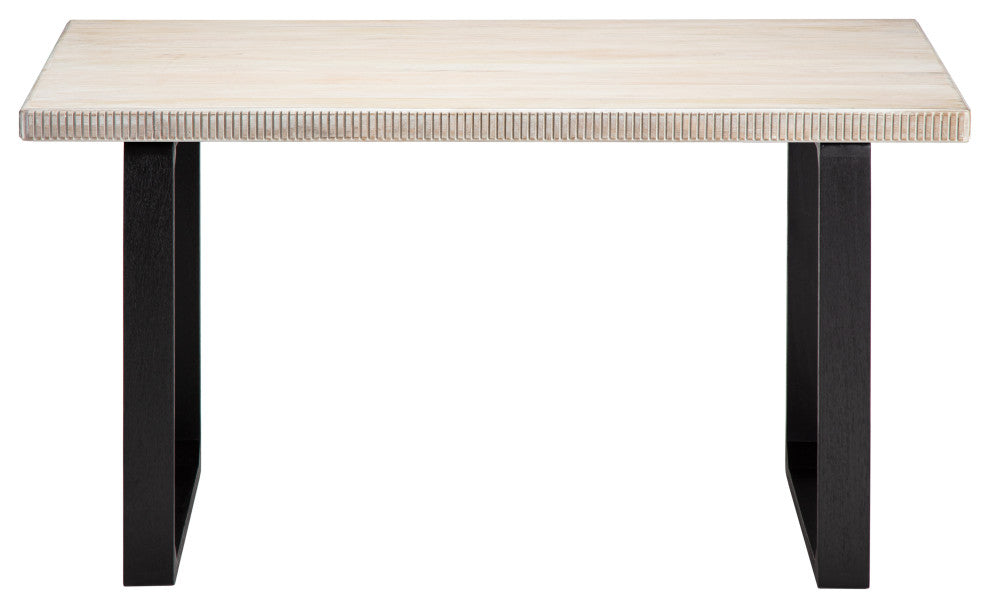 Ancona Desk Solid, Whitewash