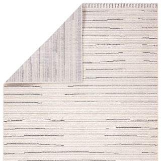 Label J Regious EVA02 Striped Ivory Area Rug, 5'x8'