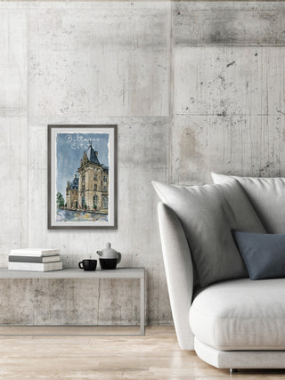 "Biltmore" Framed Painting Print, 8x12