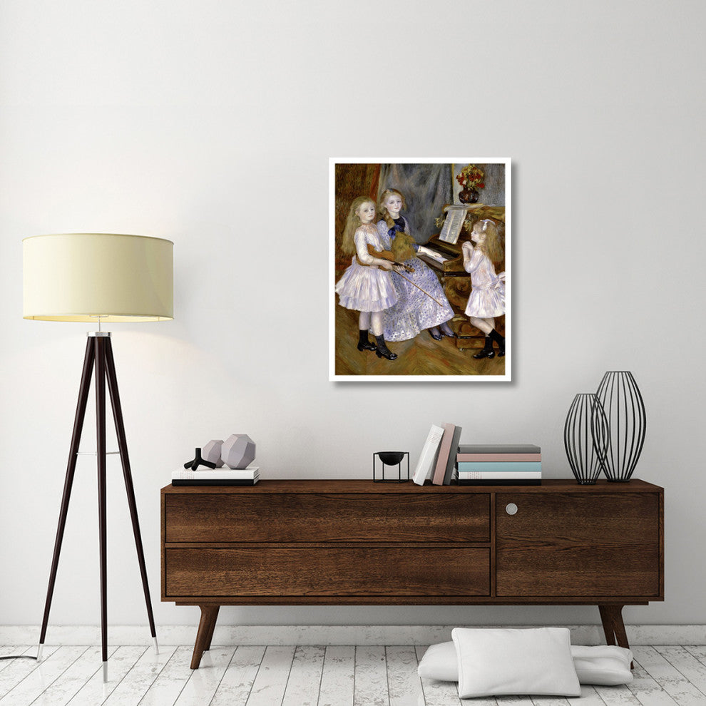 "Portrait of the Daughters of Catulle Mendes" Paper Art, 31"x38"