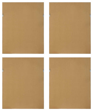 Uttermost Shibori Coral Framed Prints Set of 4