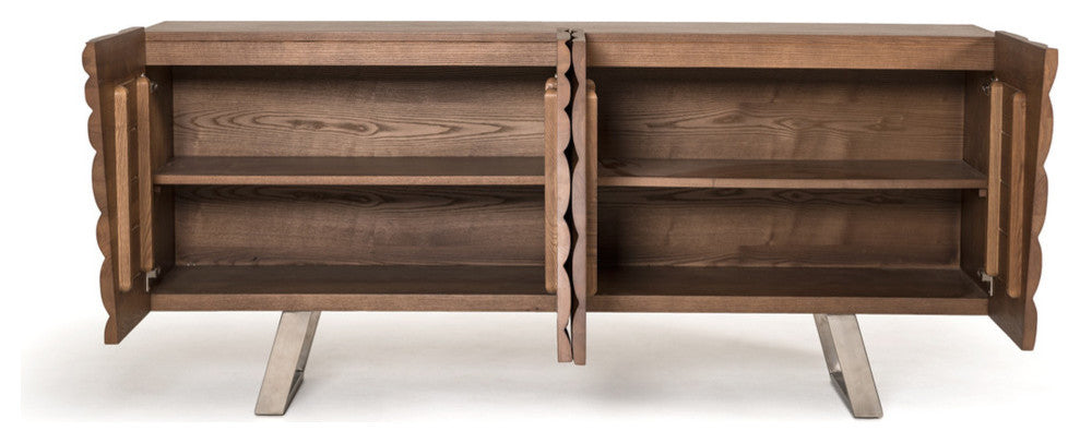 Modrest Finley Modern Walnut Buffet