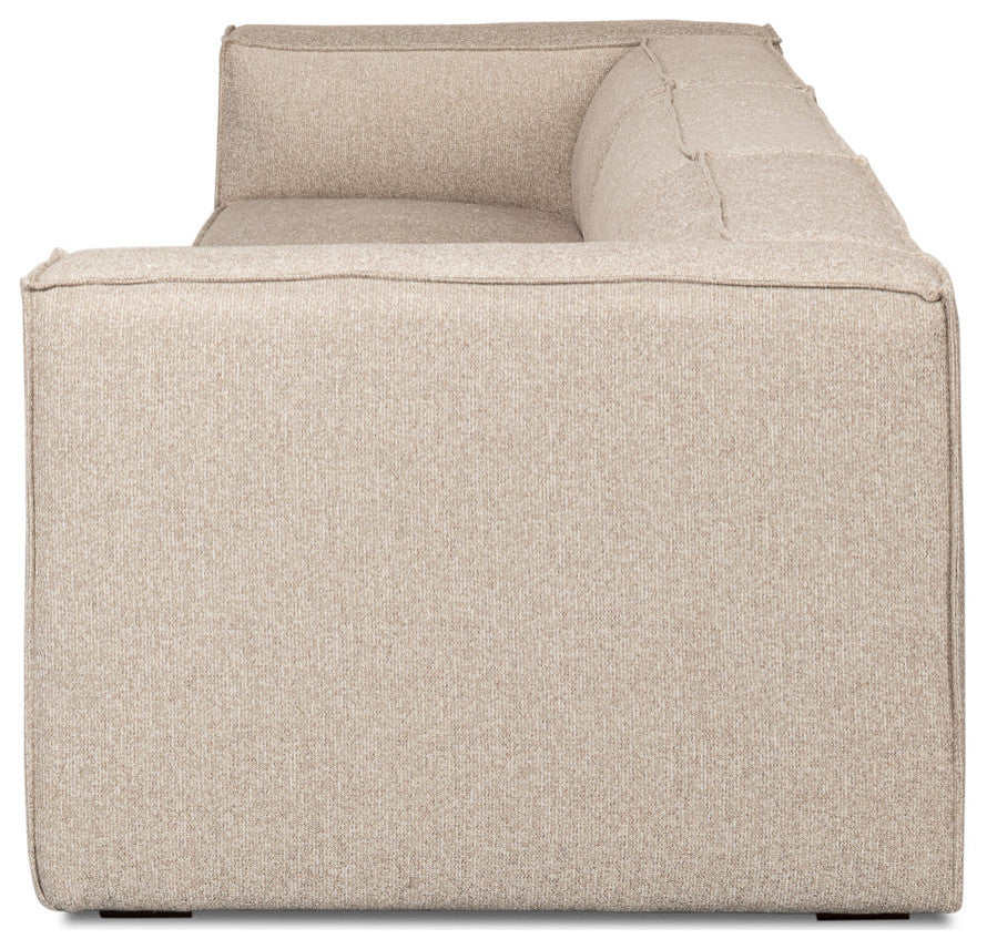 Miles Linen Sofa Low Profile 109"