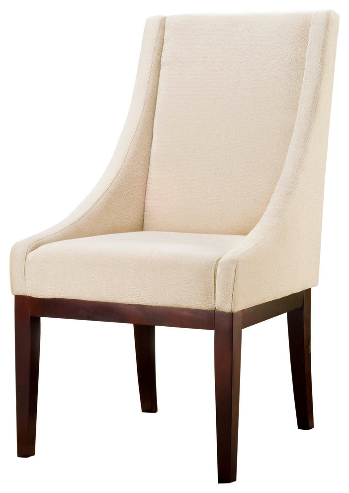 Safavieh Lola Sloping Armchair, Natural Cream