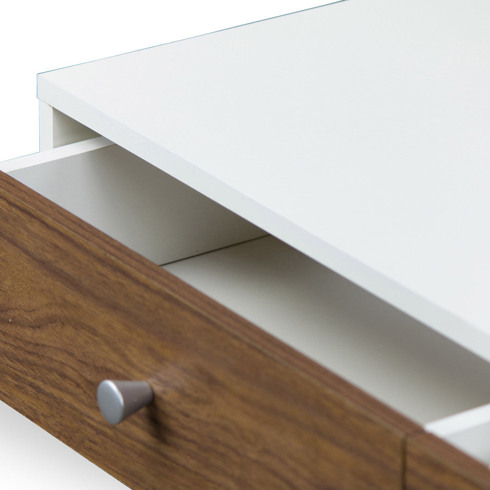 Gemini Wood Contemporary Coffee Table