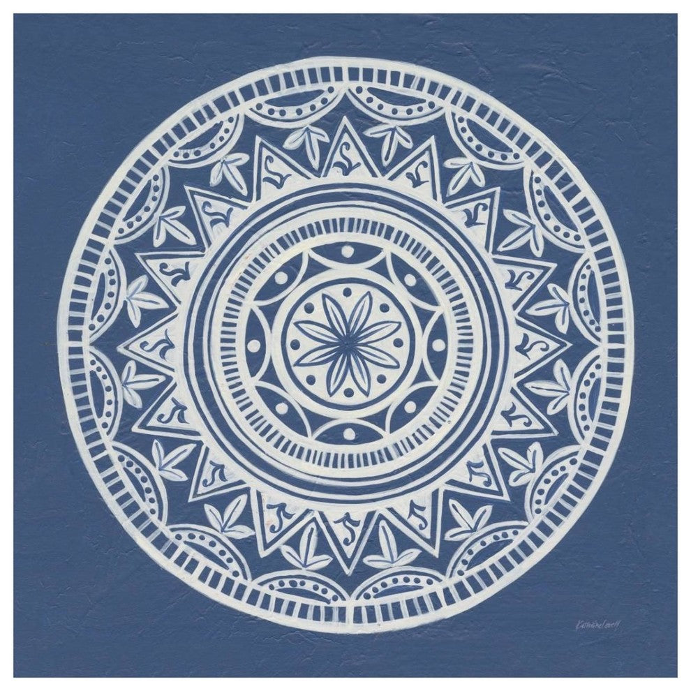 "Circle Designs IV" Digital Paper Print by Kathrine Lovell, 32"x32"