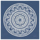 "Circle Designs IV" Digital Paper Print by Kathrine Lovell, 32"x32"