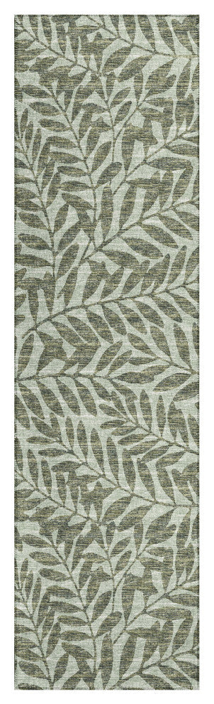 Indoor/Outdoor Sedona SN5 Fernway Machine Washable 2'3" x 10' Runner Rug