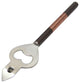 nu steel Micah 2-Tone Bottle Opener, Copper and Black Nickel