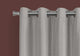 Curtain Panel, 2 Pieces, 52"Wx95"H Silver Solid Blackout