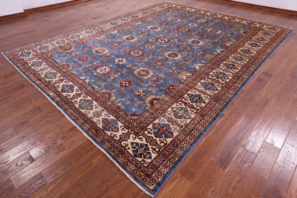 Super Kazak Hand Knotted Wool Rug 9' 11" X 13' 1" Q10605