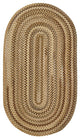 Capel Manchester Beige Hues 0048_750 Braided Rugs - 11' 4" X 14' 4" Oval