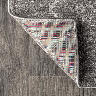 Alia Moroccan Beni Souk Area Rug, Gray/Cream, 2'x8'