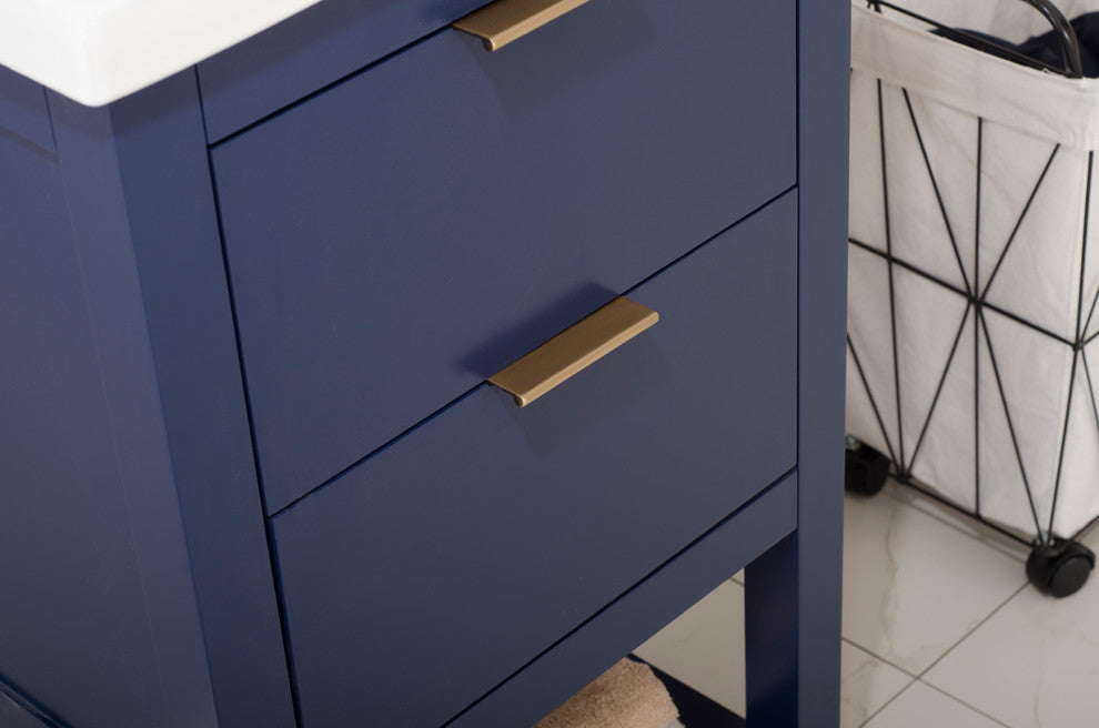 Klein 20" Single Sink Vanity, Blue