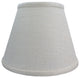 Fenchel Shades 6"x10"x8" Spider Attachment Empire Lamp Shade, Burlap Off White