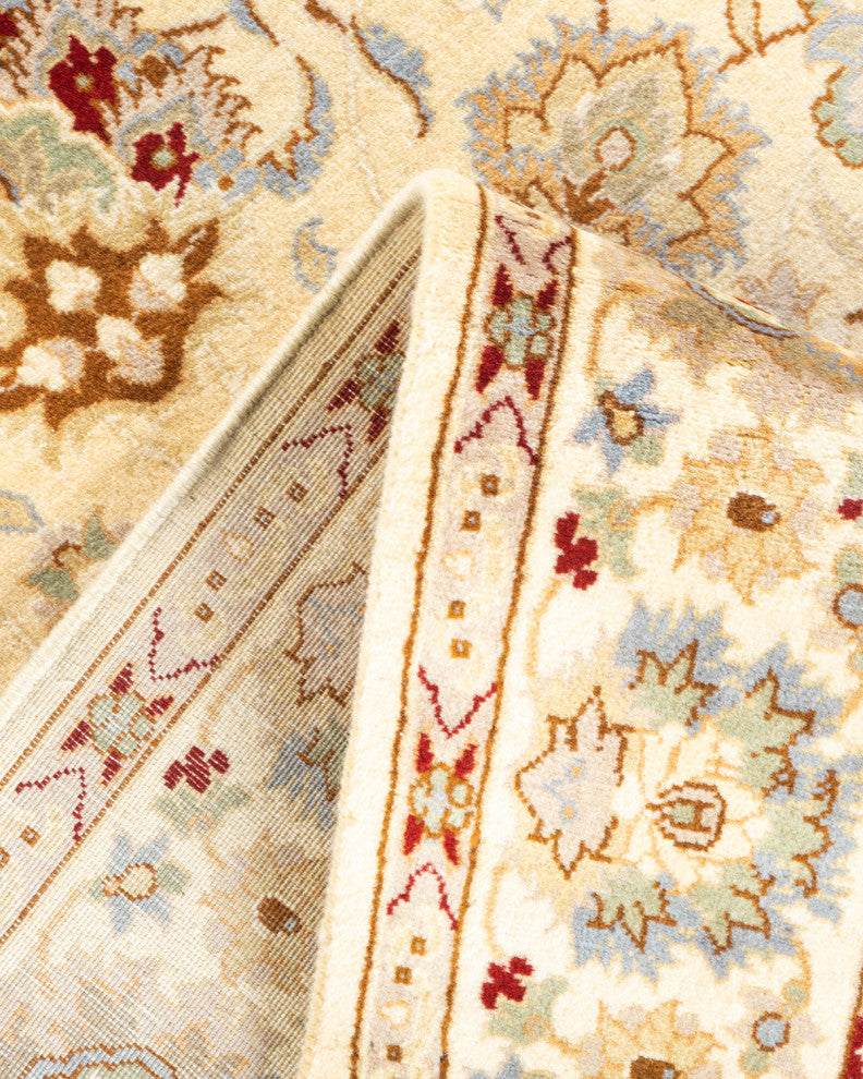 Mogul, One-of-a-Kind Hand-Knotted Area Rug Ivory, 4' 1" x 6' 5"