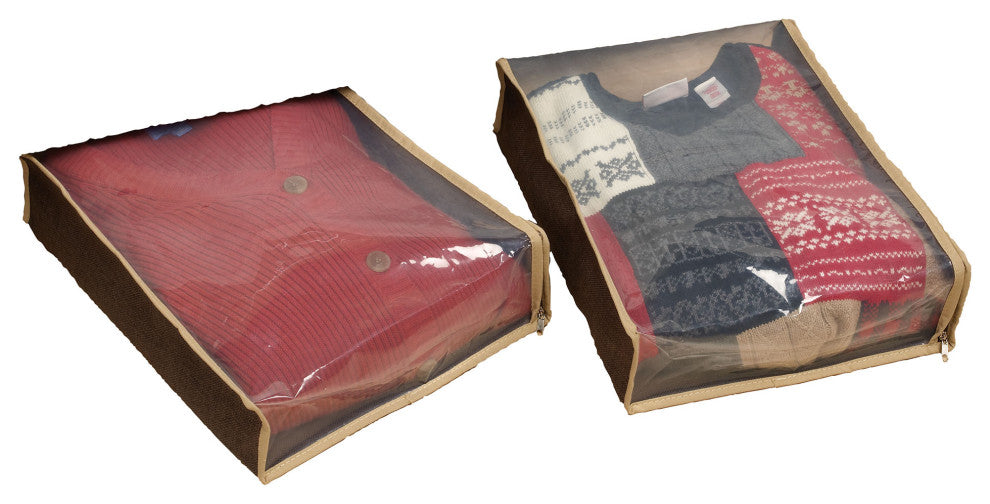 Household Essentials Set of Two Sweater Storage Bags