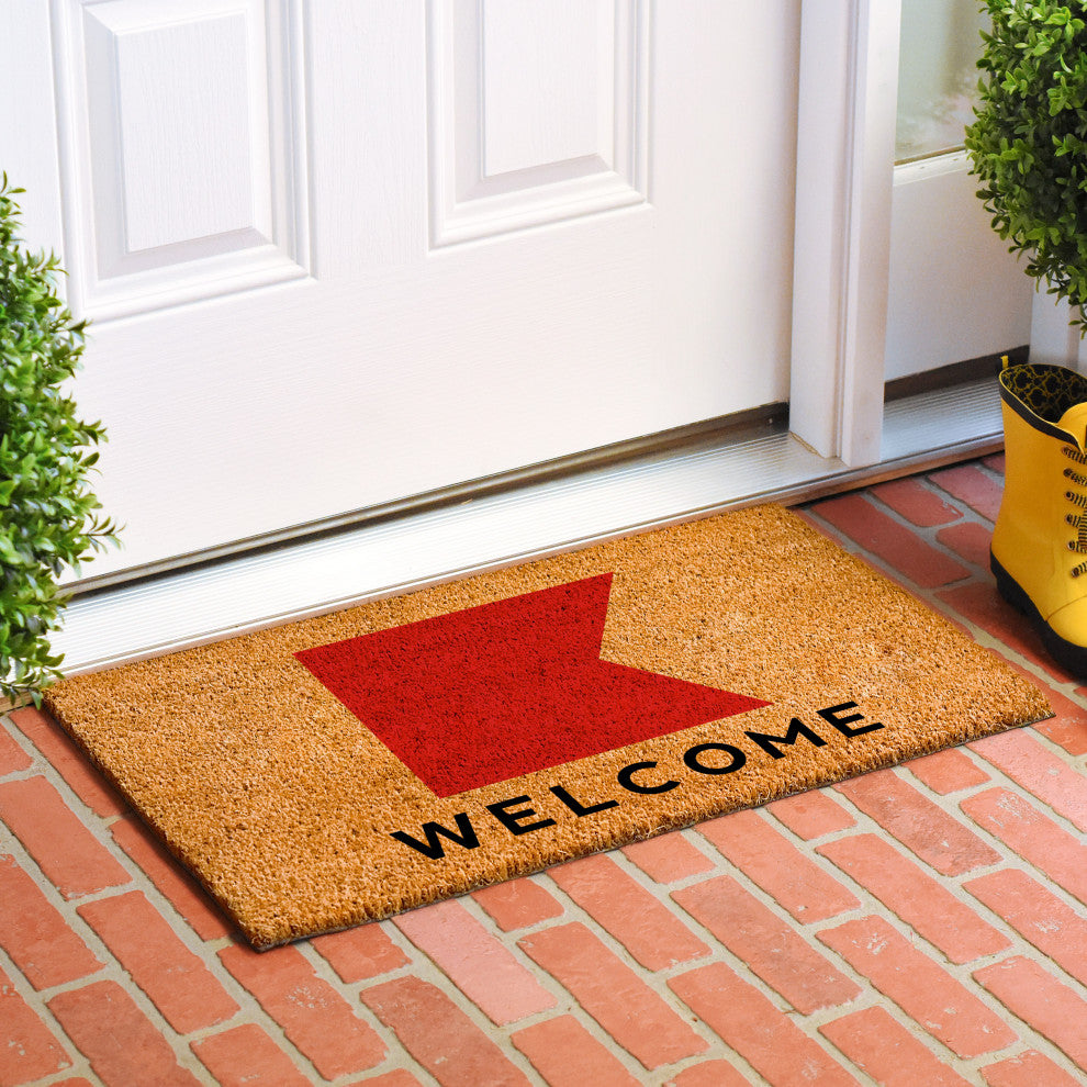 Calloway Mills Nautical Personalized Doormat Doormat, Letter B