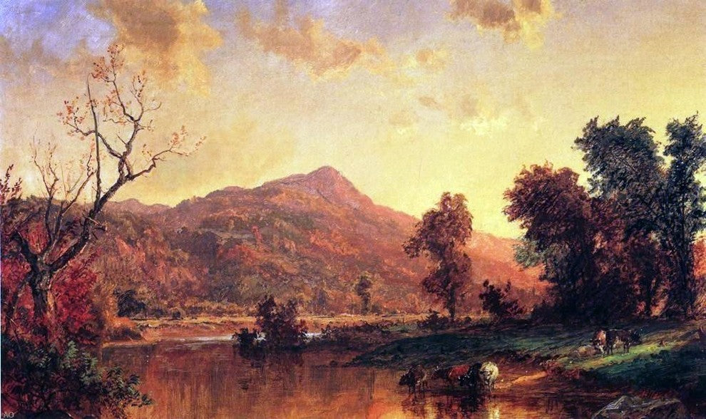 Jasper Francis Cropsey On the Susquehanna Wall Decal