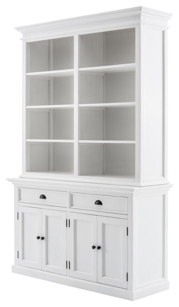 Halifax Buffet Hutch Unit With 8 Shelves
