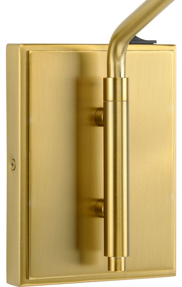 Trimble Collection One-Light Brushed Bronze Rotating Wall Sconce, Brushed Bronze