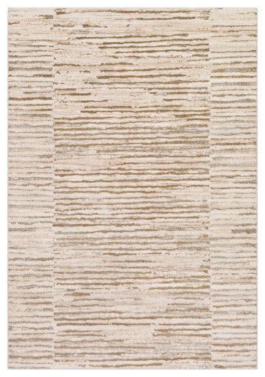 Surya Zermatt ZRT-2309 5'2"x7' Rug, Camel/Taupe/Cream/Light Gray/Medium Gray