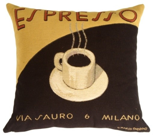 Pillow Decor - Marco Fabiano Collection Espresso Coffee Pillow