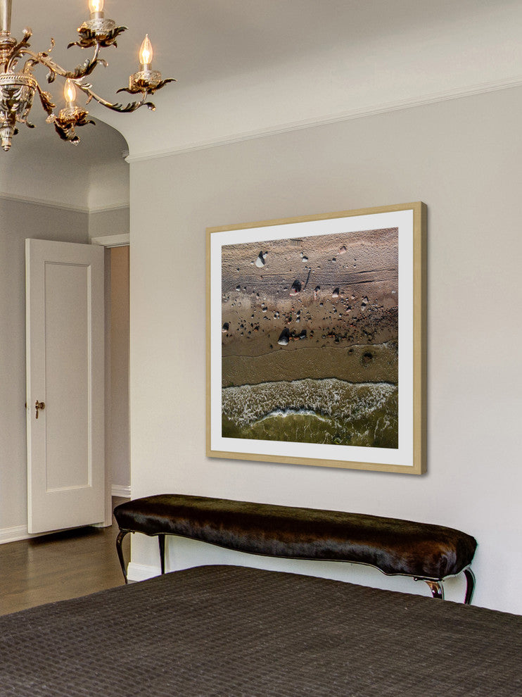 "The Tide" Framed Print by Karolis Janulis