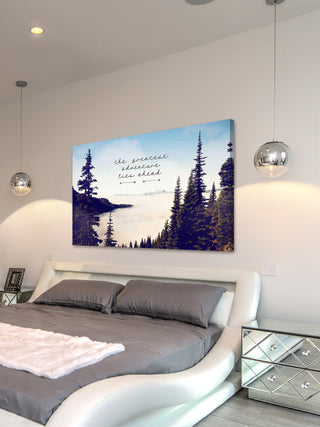 "The Greatest Adventure" Print on Canvas by Sylvia Cook