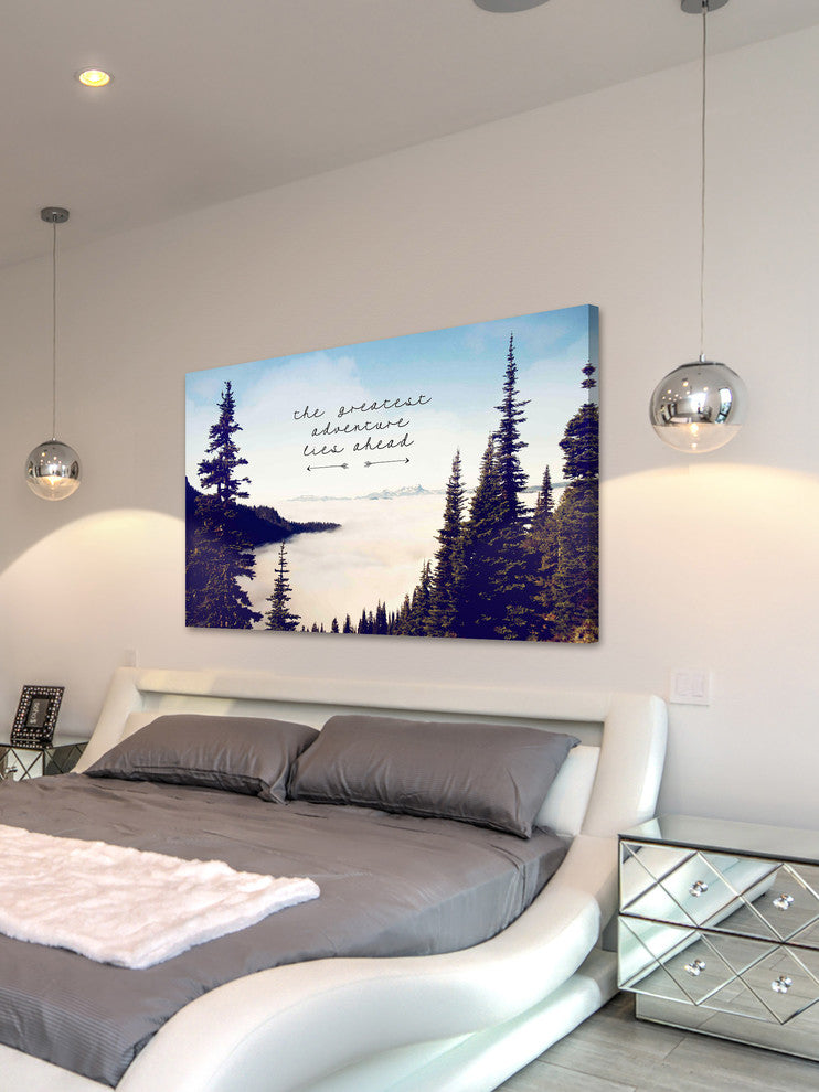 "The Greatest Adventure" Print on Canvas by Sylvia Cook