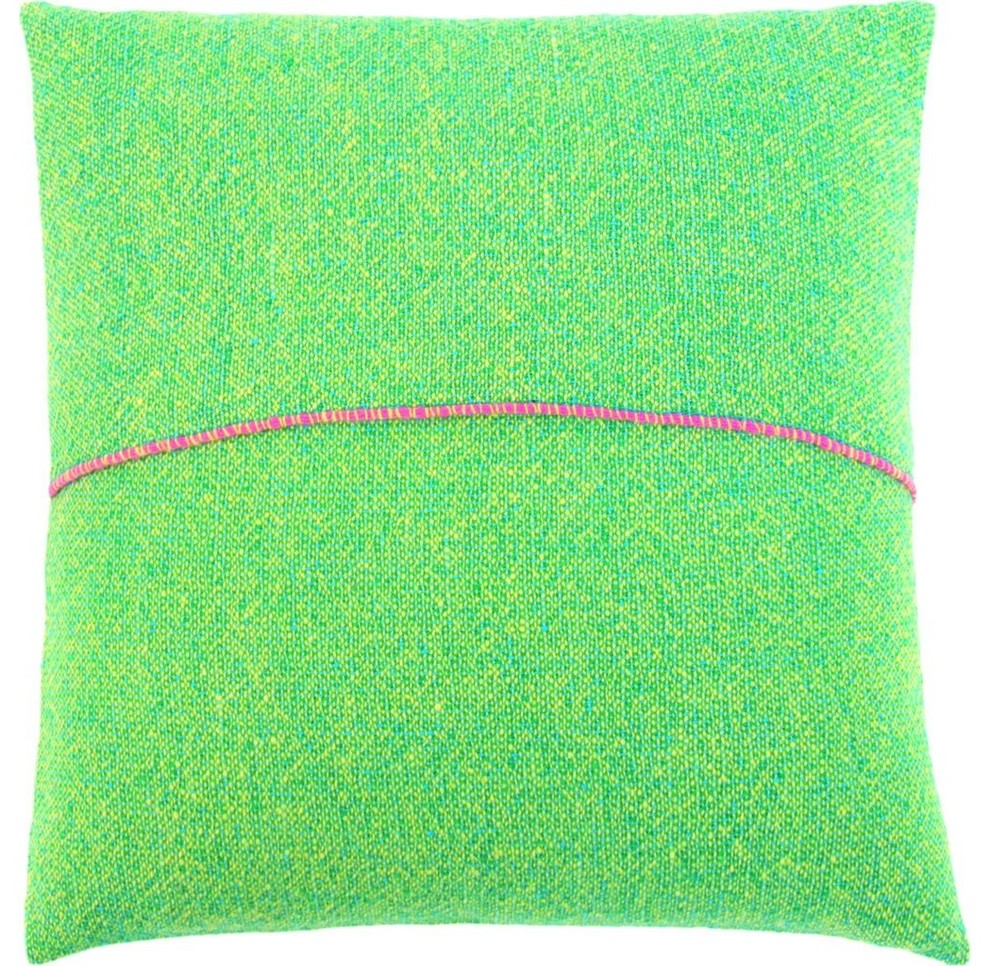 Zuzunaga Merino Wool Seat Cushion, Green