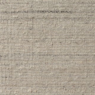 Zane Ivory Industrial Solid Handwoven Wool/Cotton Indoor Area Rug