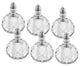 Badash H157 Handmade Lead Crystal Zendra Salt Peppers Gift Boxed