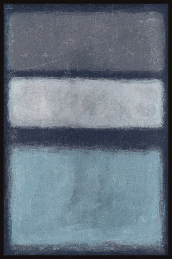 "Conscious Memory" Floater Framed Painting Print on Canvas, 24x36