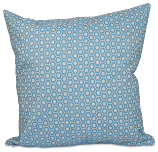 Geometric Decorative Pillow, Carolina, 20"x20"