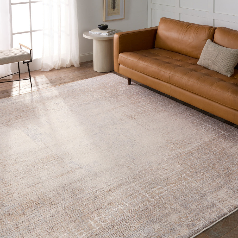 Jaipur Living Palermo Abstract Tan/ Cream Area Rug 8'X10'