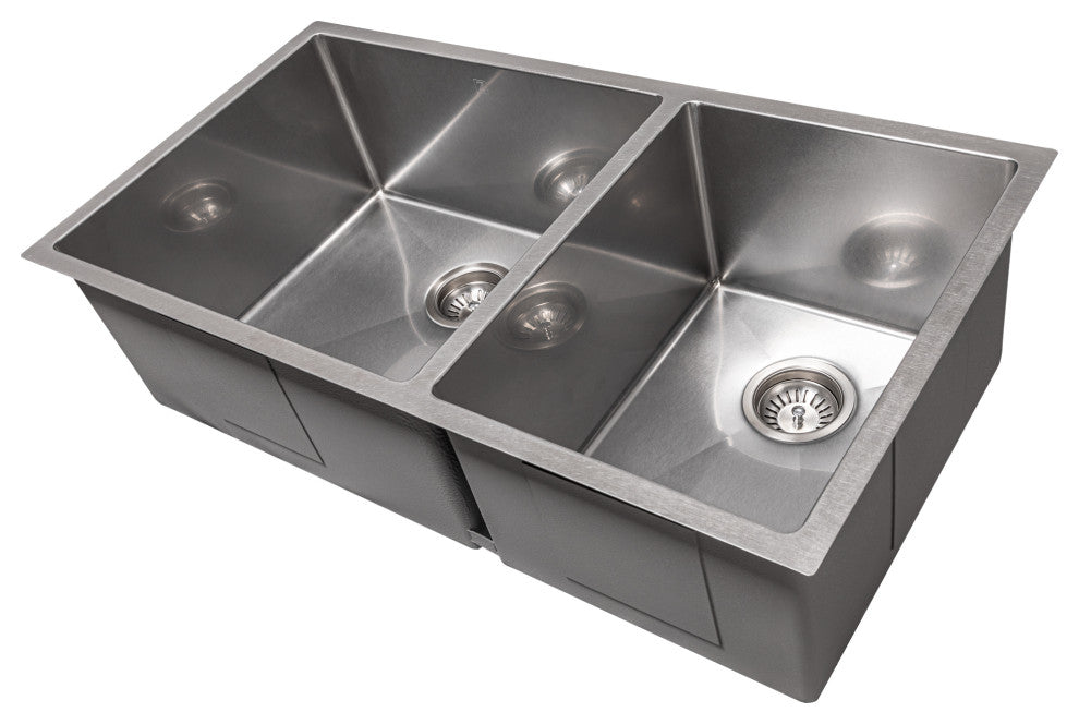 36" Chamonix Undermount Fingerprint Resistant Stainless Steel Kitchen Sink
