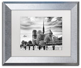 Philippe Hugonnard 'Notre Dame Cathedral Paris' Matted Framed Art, 11x14