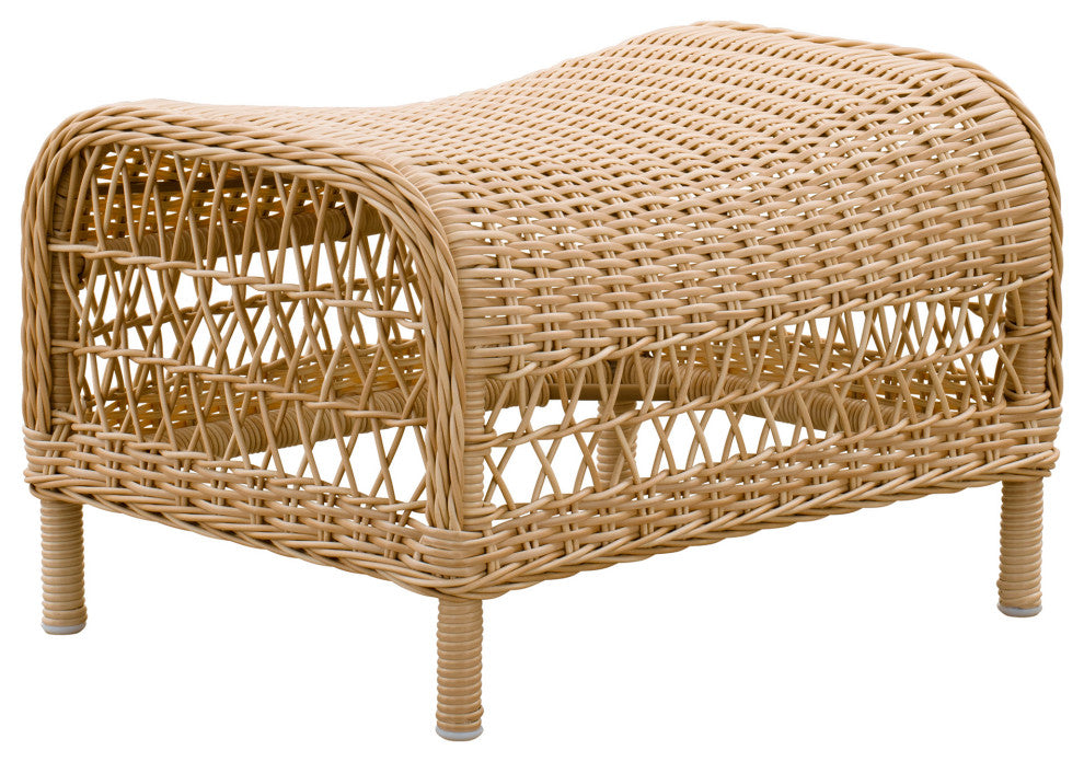 Dawn Foot Stool, Natural Finish